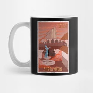 sierra madre pacific ocean Mug